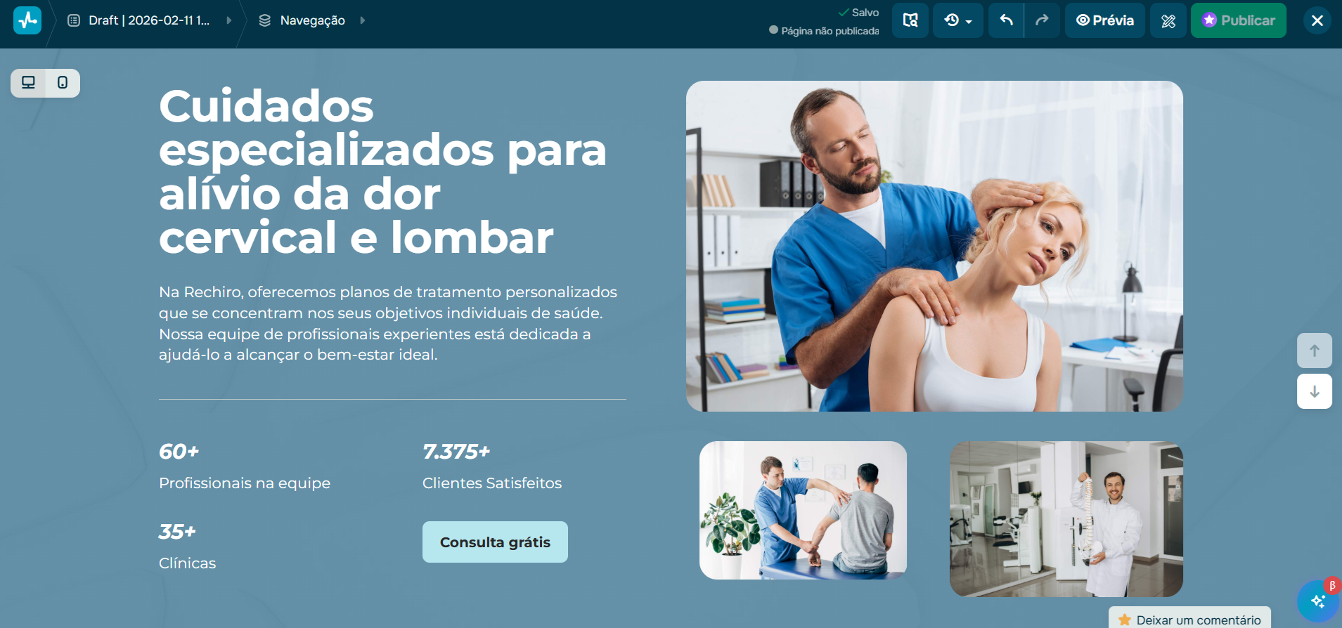 marketing-em-saude-criador-de-sites-sendpulse