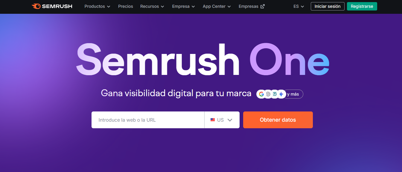 Semrush es un excelente software de marketing