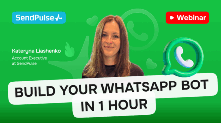 Build your WhatsApp chatbot in 1 hour [Webinar recording] 