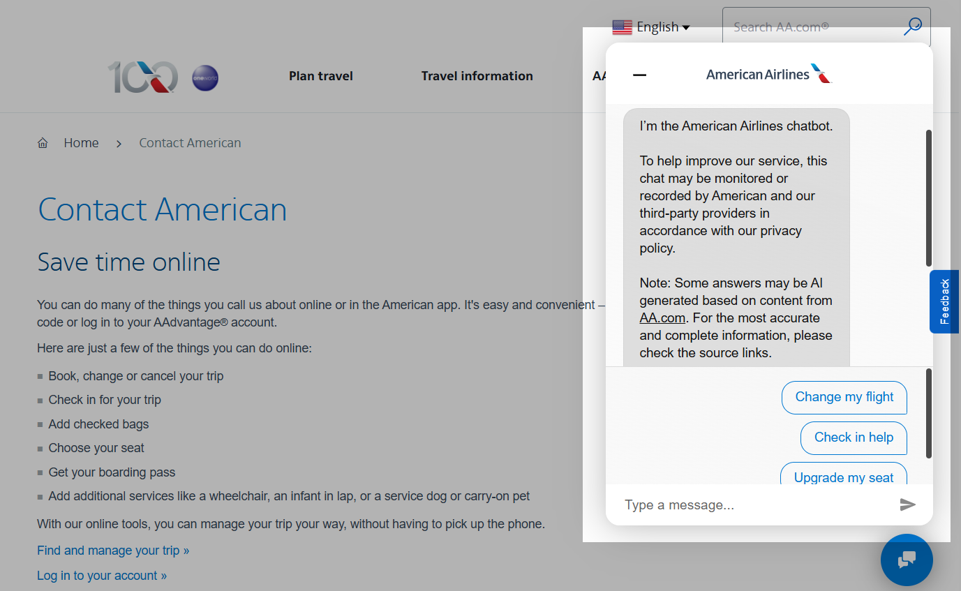 travel chatbot introducing itself