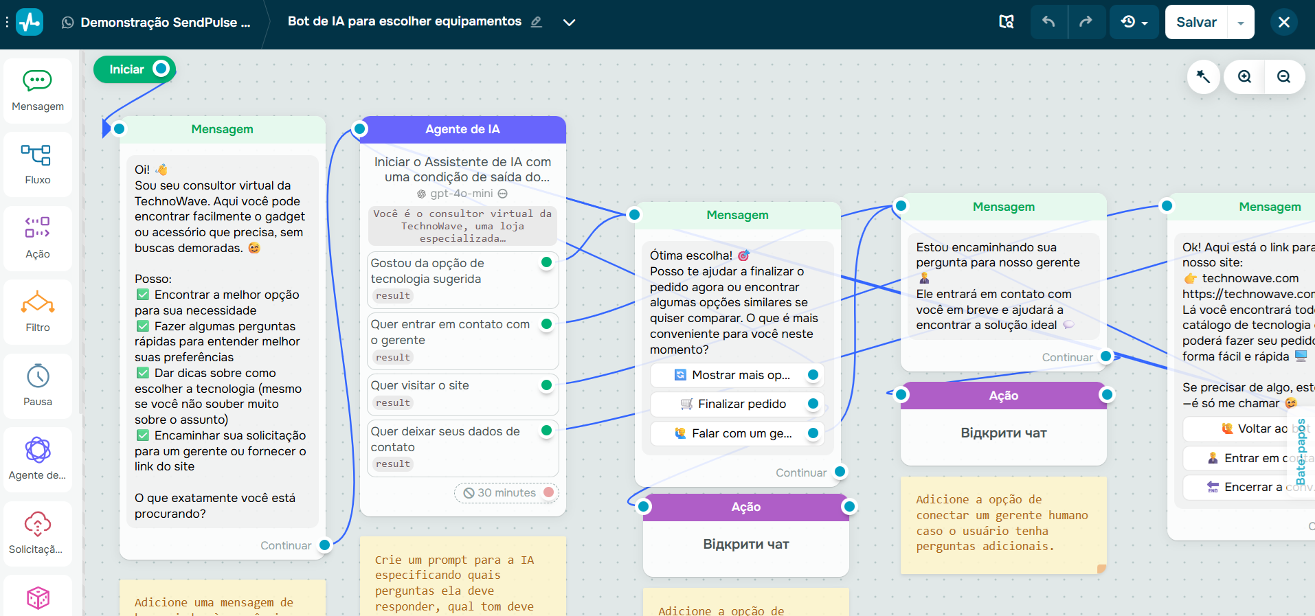 melhores-chatbots-para-whatsapp-sendpulse