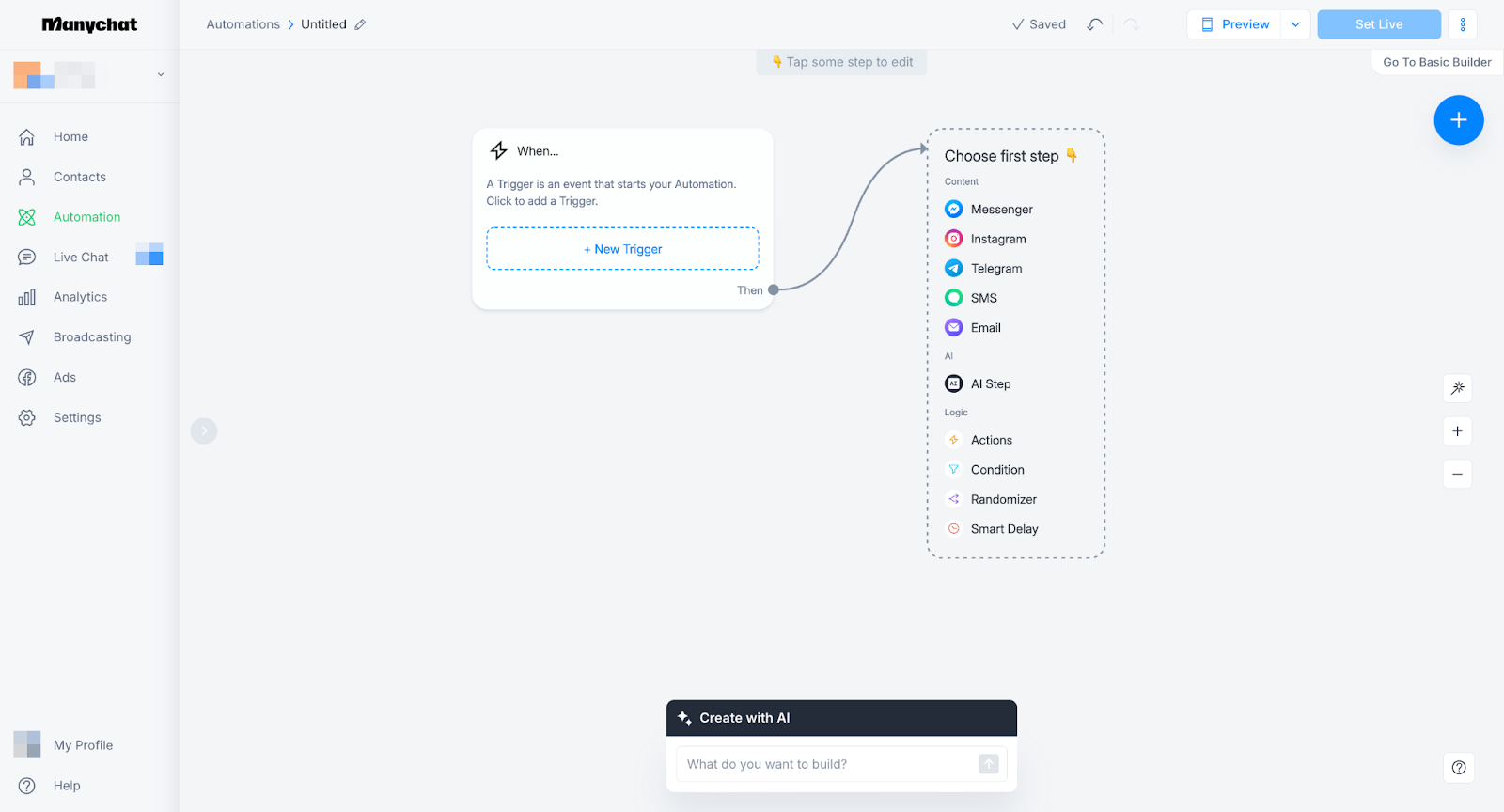 Building an automation