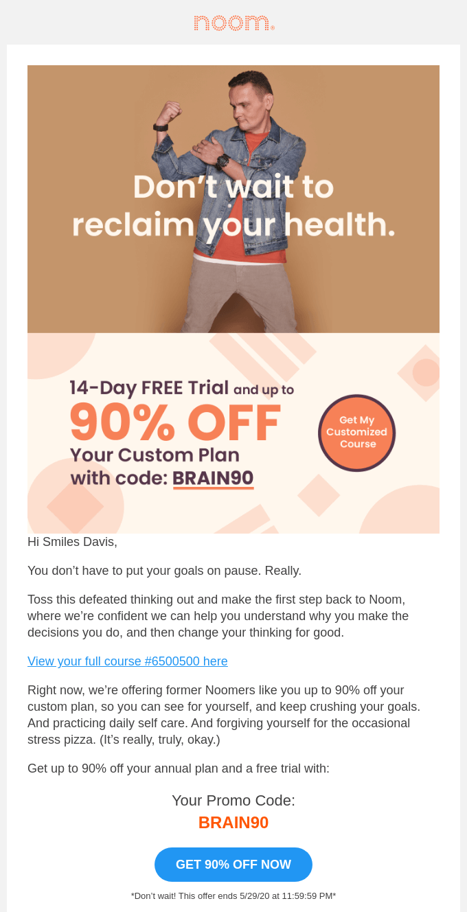 reactivation email example