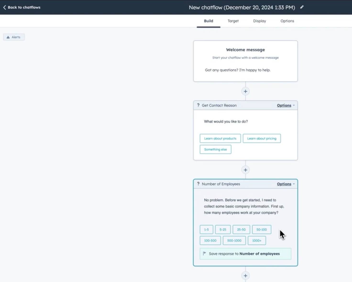 Cómo crear un chatbot: ejemplo de flujo