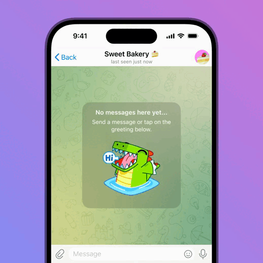 Mnesajes de bienvenida para nuevos usuarios en Telegram