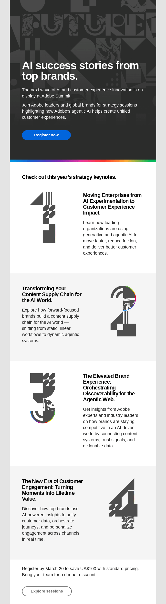 Adobe sells its Summit