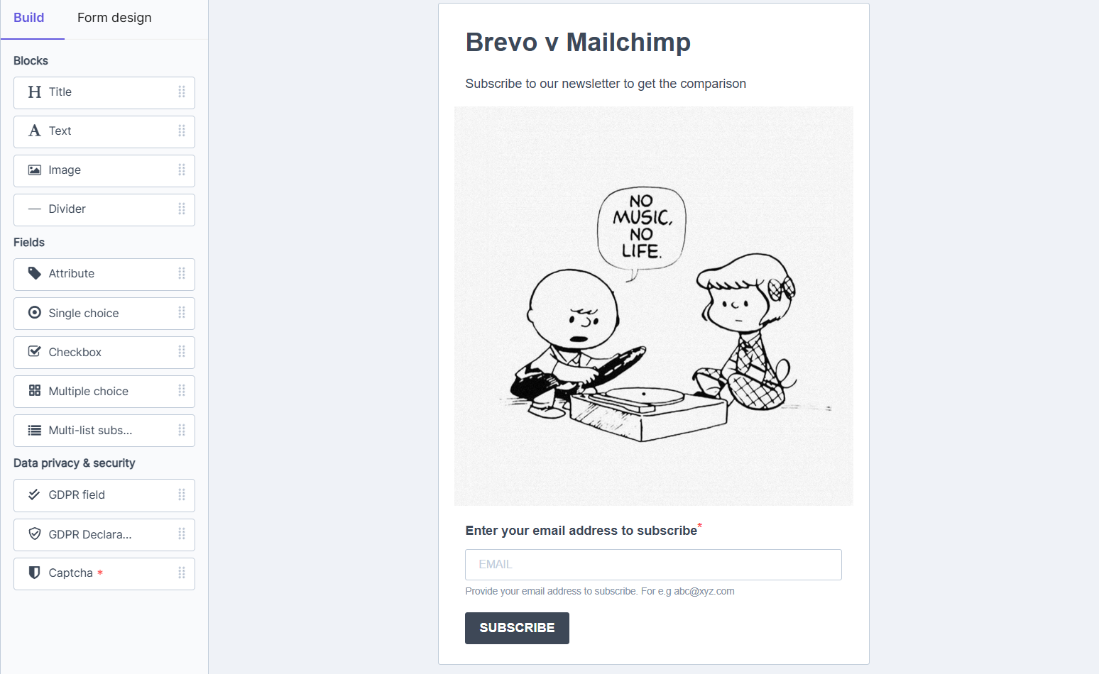 testing Brevo pop-up form