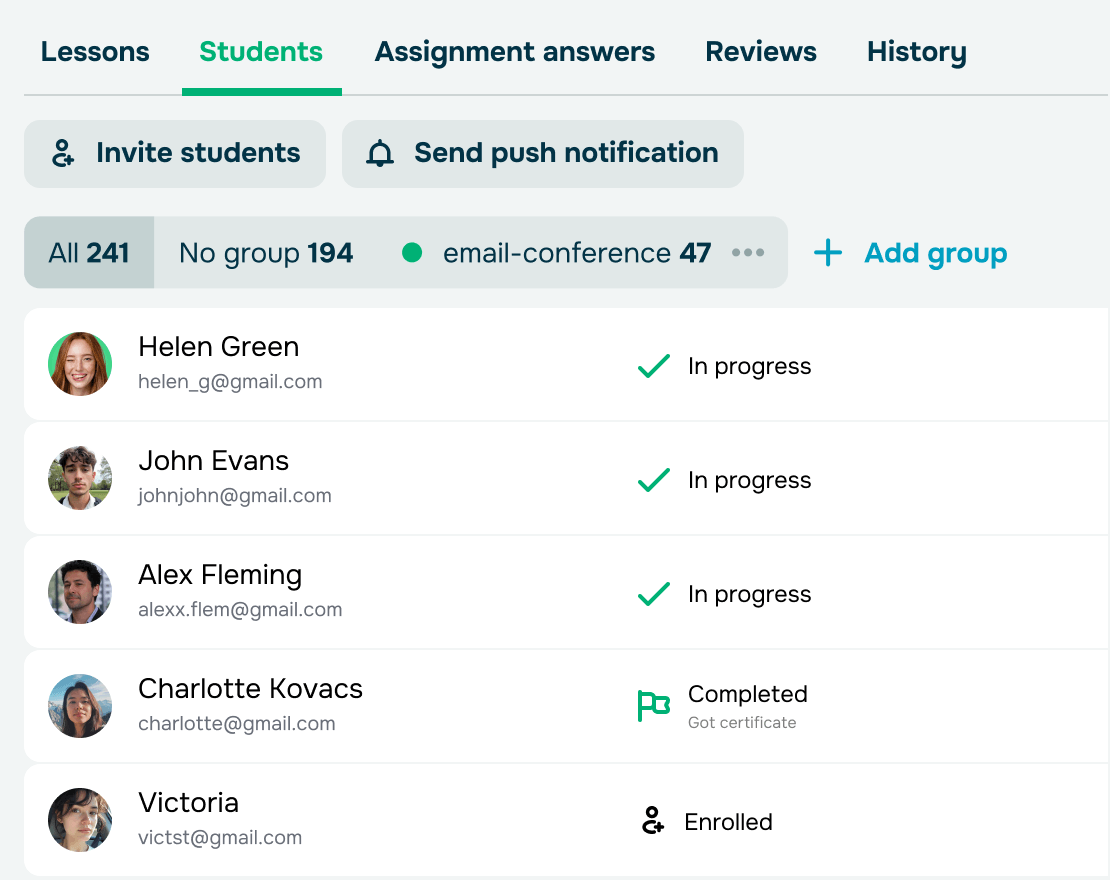 Create a smooth learning experience