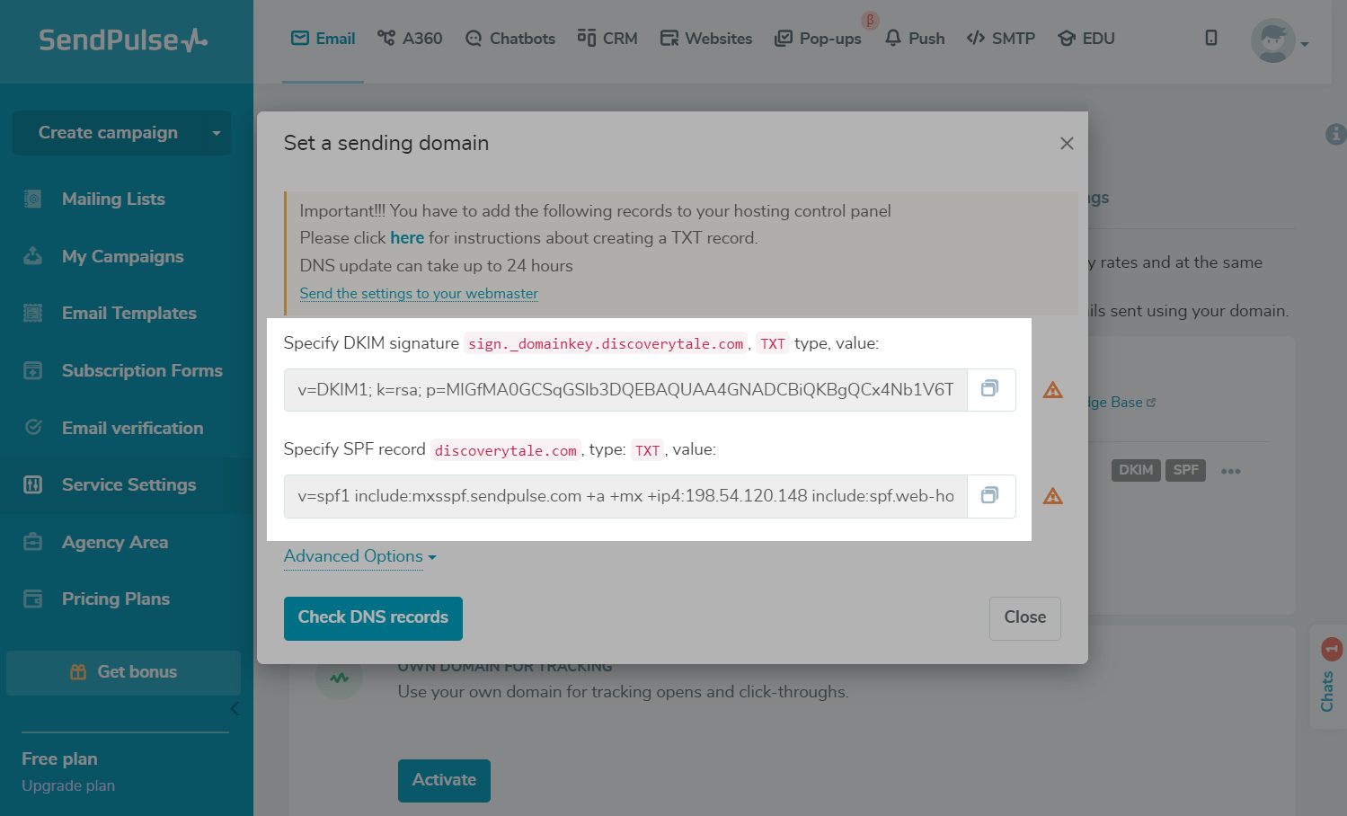 O número de pesquisas em seu registro SPF - DNS & Network