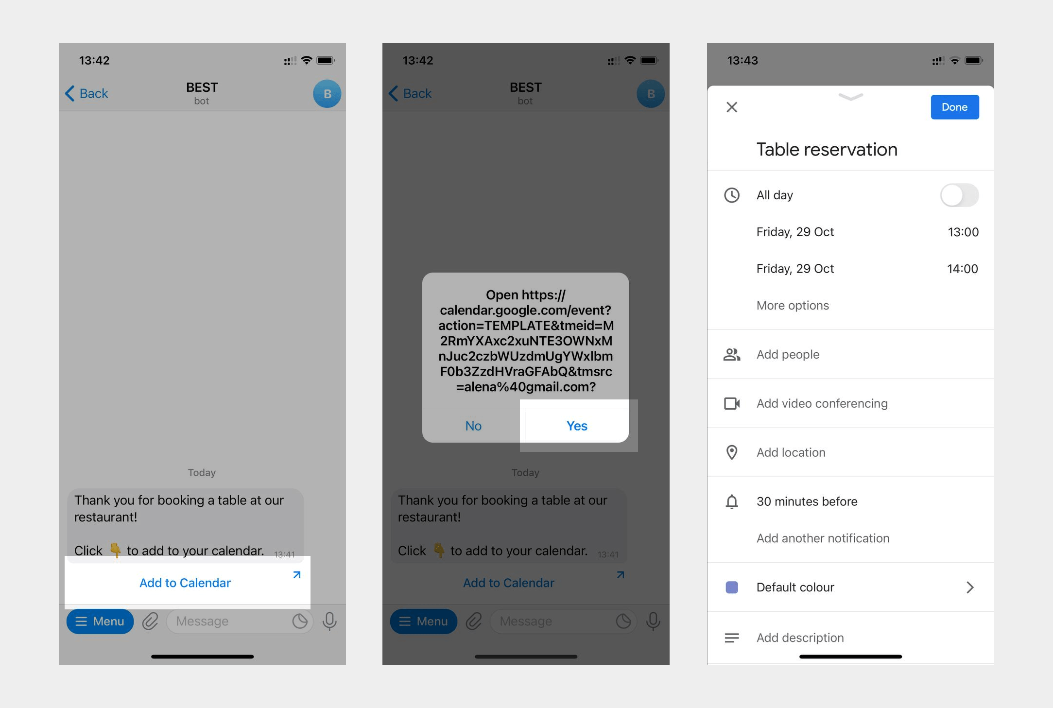 add event to calendar link generator
