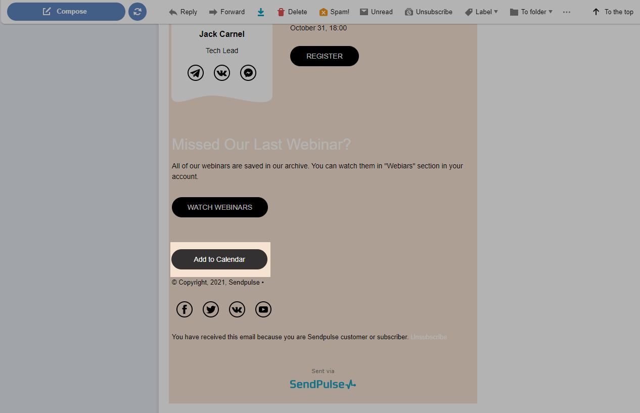 How To Add A Link To A Calendar Event To An Email Template SendPulse How To Add A Link To A Calendar Event To An Email Template SendPulse
