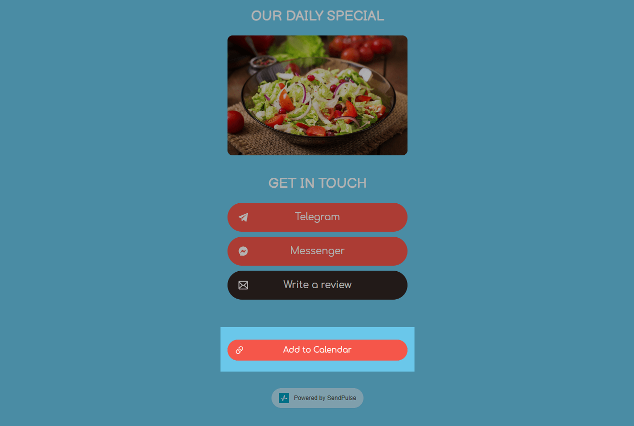 How To Add A Link To A Calendar Event In A Landing Page SendPulse How To Add A Link To A Calendar Event In A Landing Page SendPulse