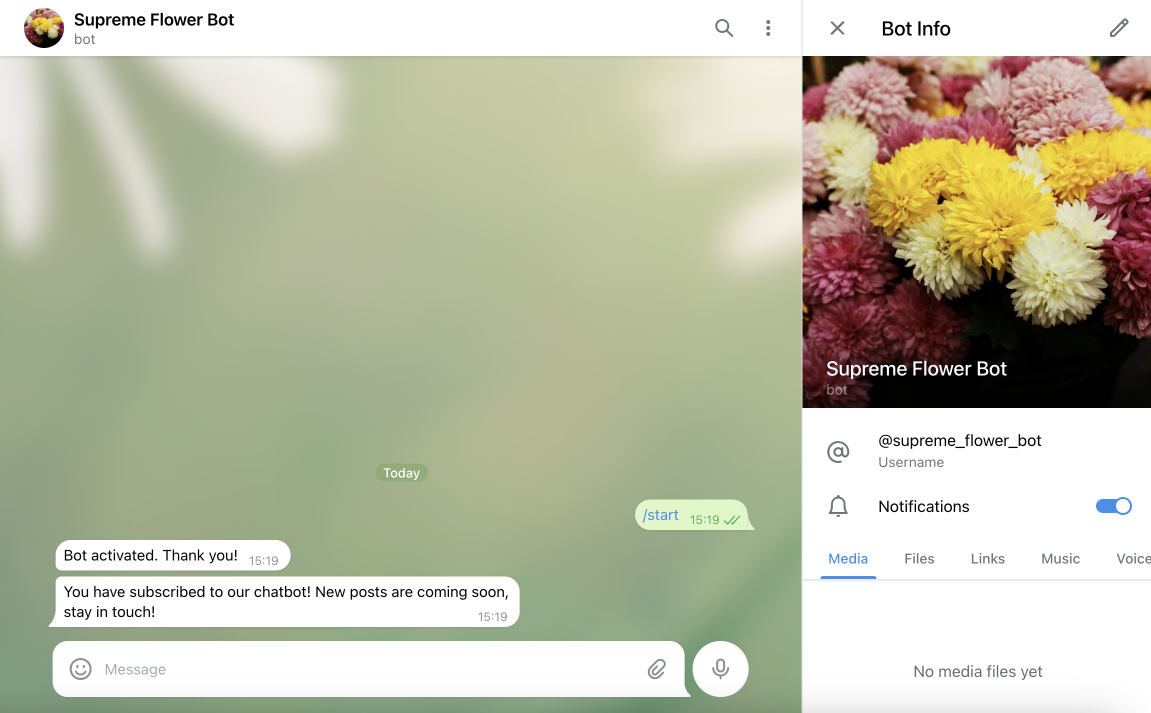 Creating Your First Bot