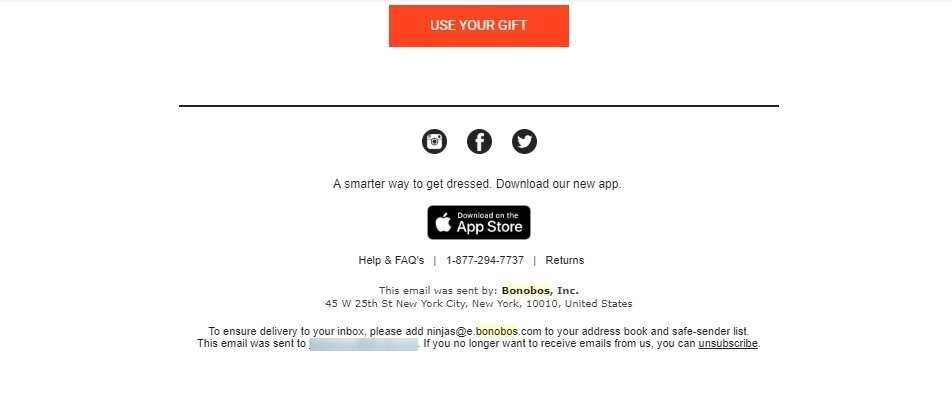 Different fonts in the email signature