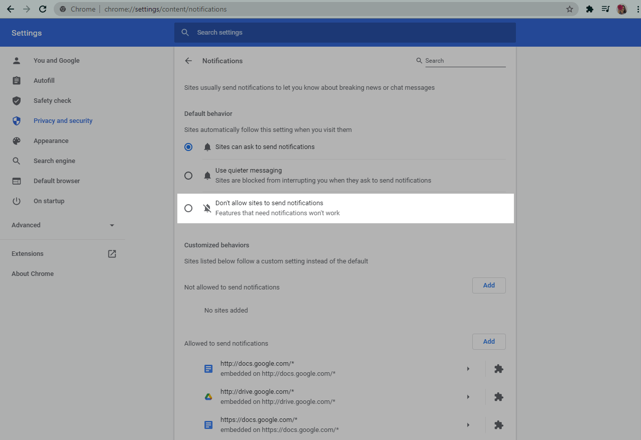 How to Enable and Disable Push Notifications in Mozilla Firefox