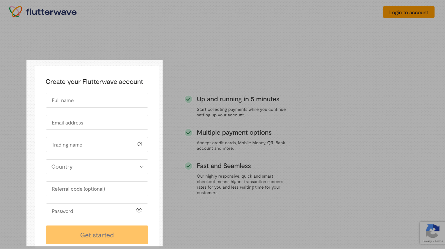 Flutterwave Client Login | Access & Manage your Account