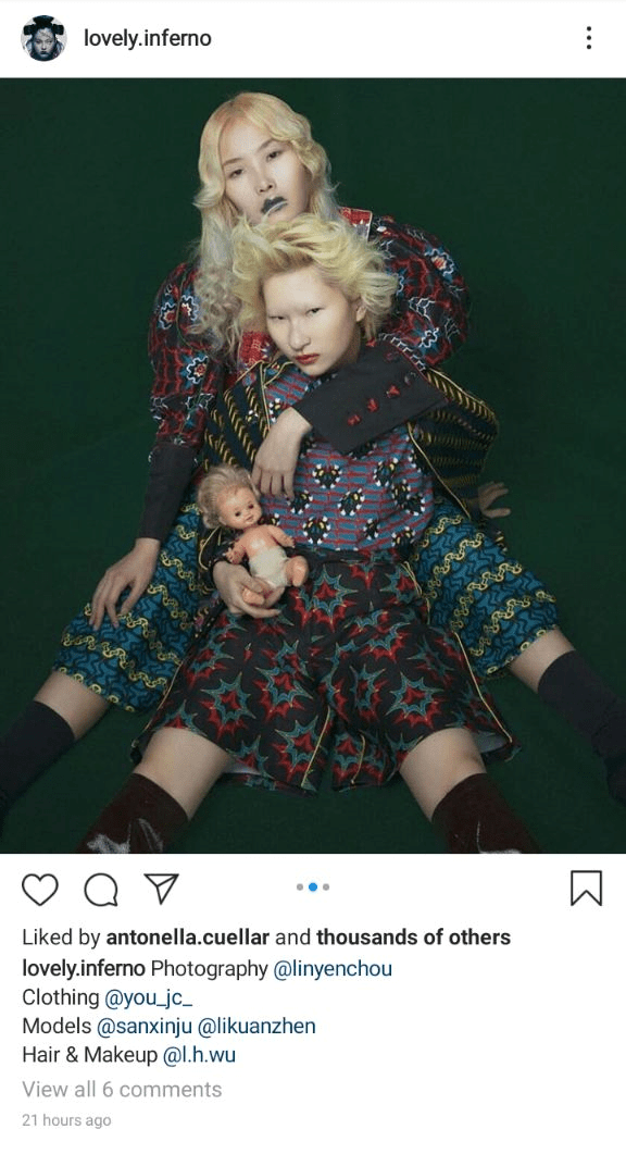 Image post on Instagram