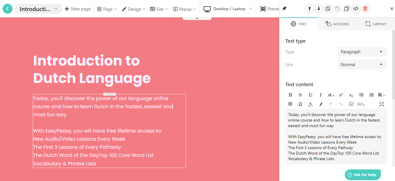 Microlearning platform LearnWorlds