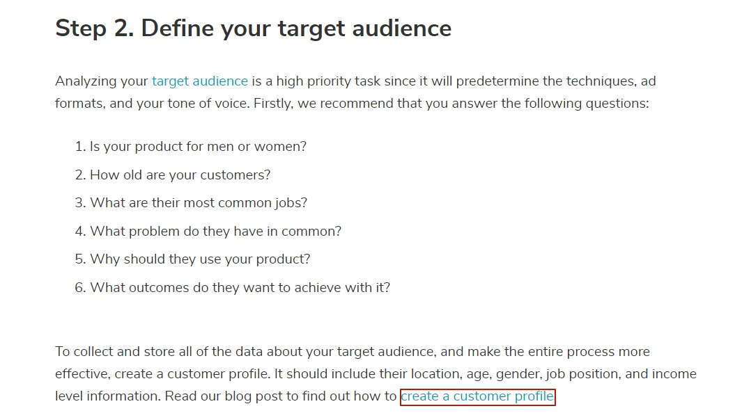 On-page optimization