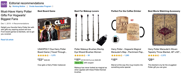 Frequently bought together products