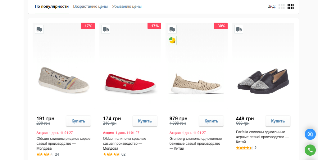 Обмежена в часі знижка