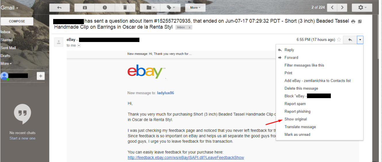 Verificación de SPF y DKIM en Gmail