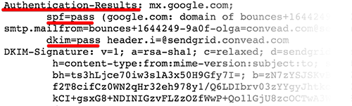 Llevar a cabo la verificación de SPF y DKIM