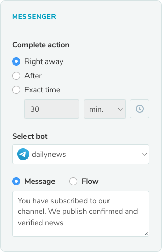 Add chatbot auto-replies to your automated flows Image 1