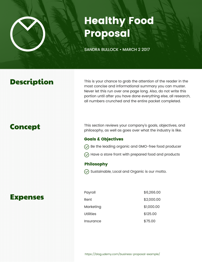 Business proposal