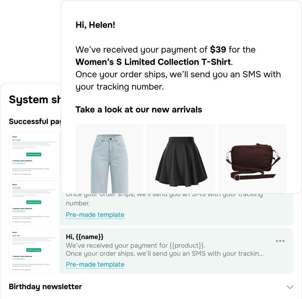 Capture orders and upsell with ease