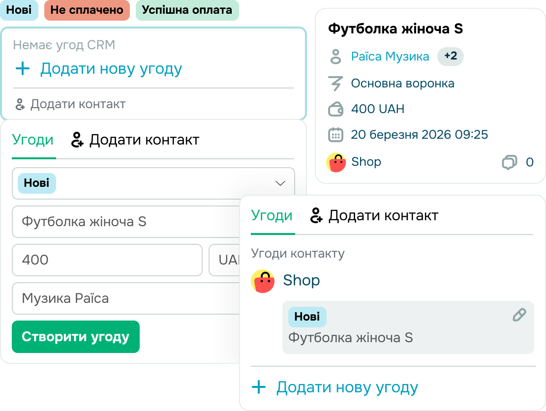 Управляйте угодами