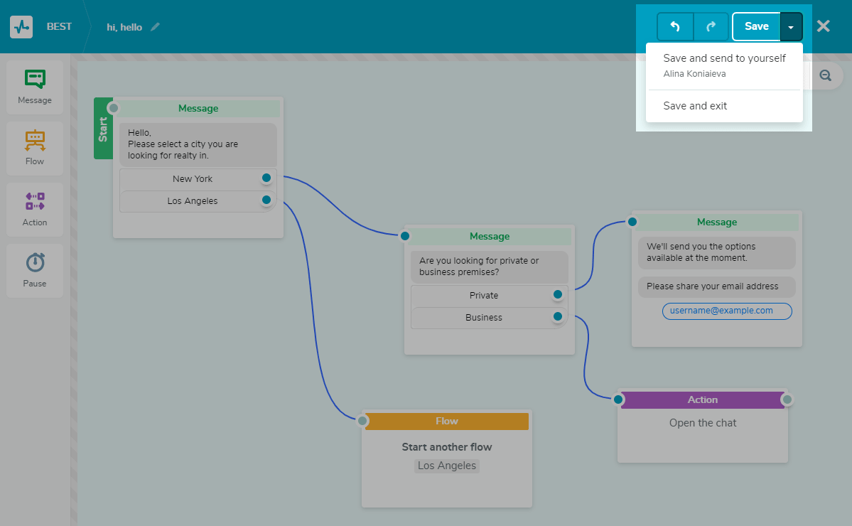 Creating a chatbot