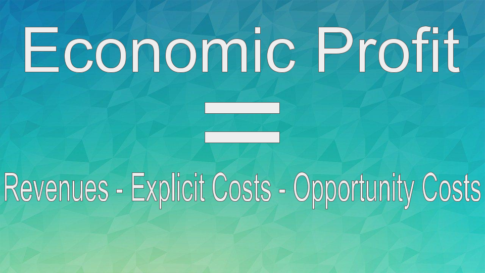 Economic profit formula