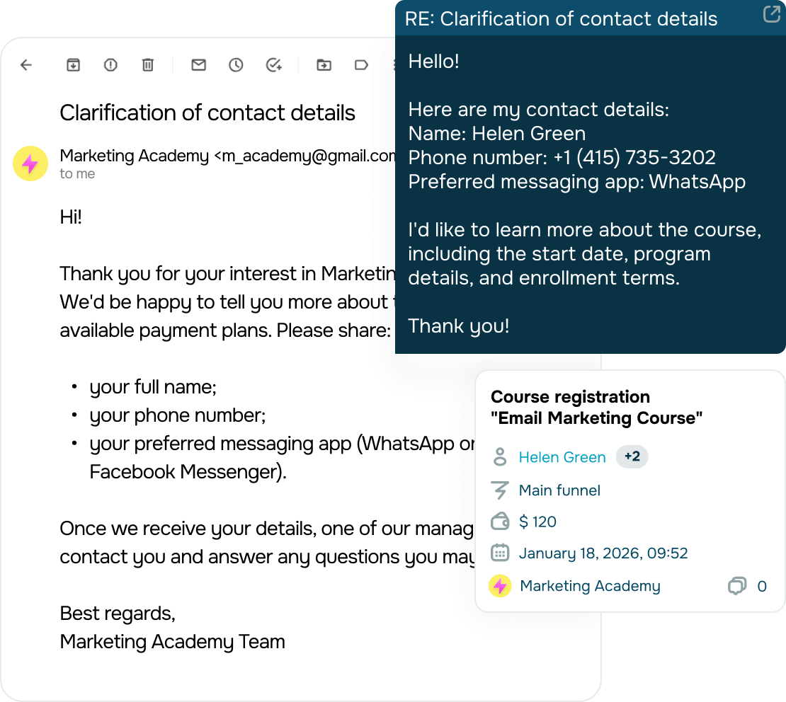 Create multi-step conversation flows