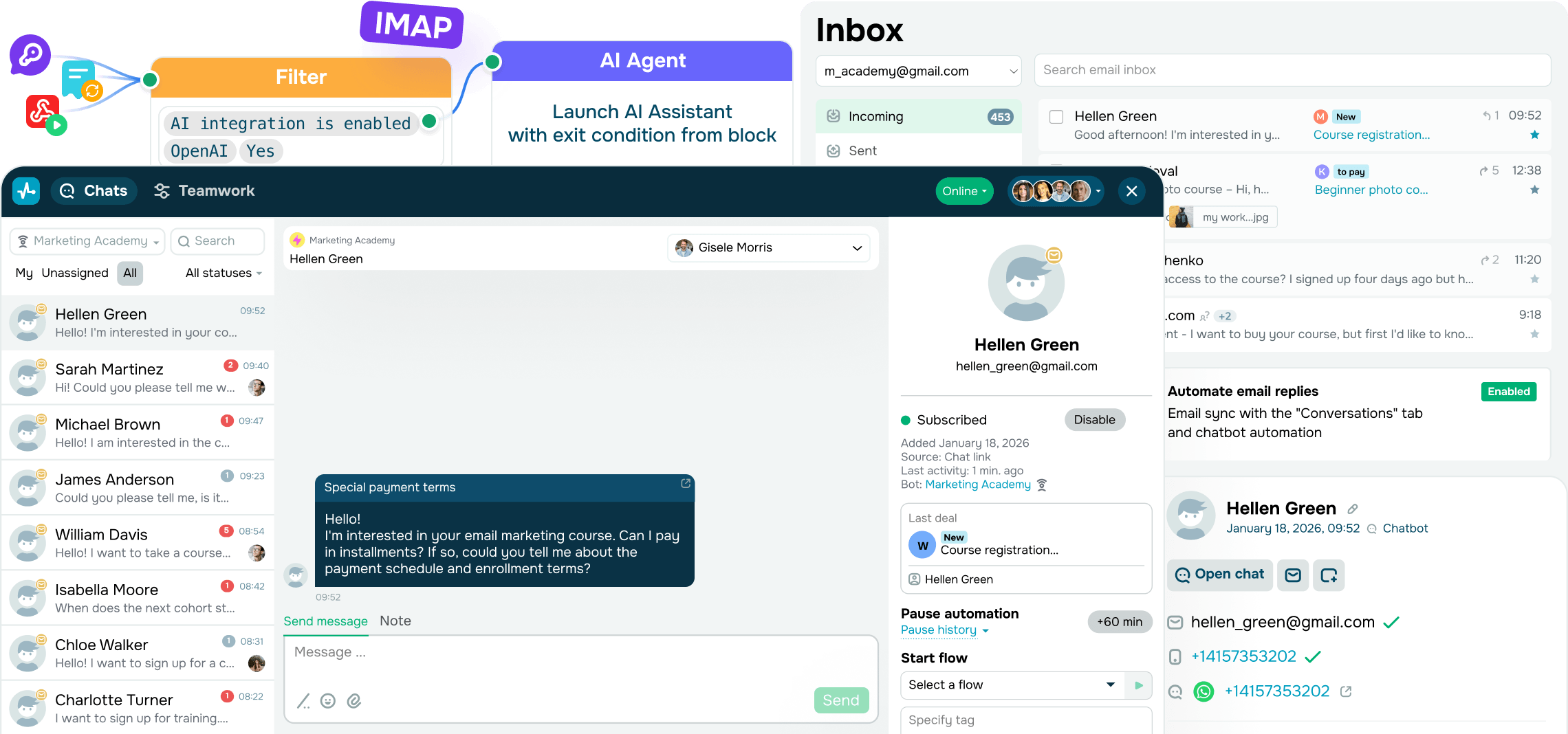 Email chatbot vs. email campaign — what’s the difference?