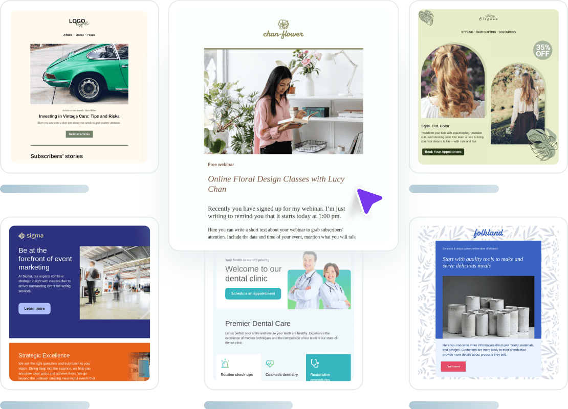 Build templates with ease