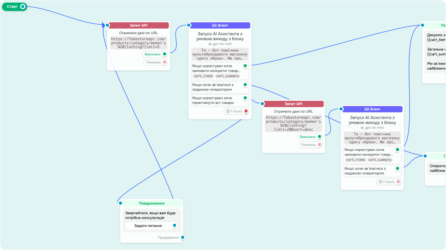 ШІ-бот для магазину одягу