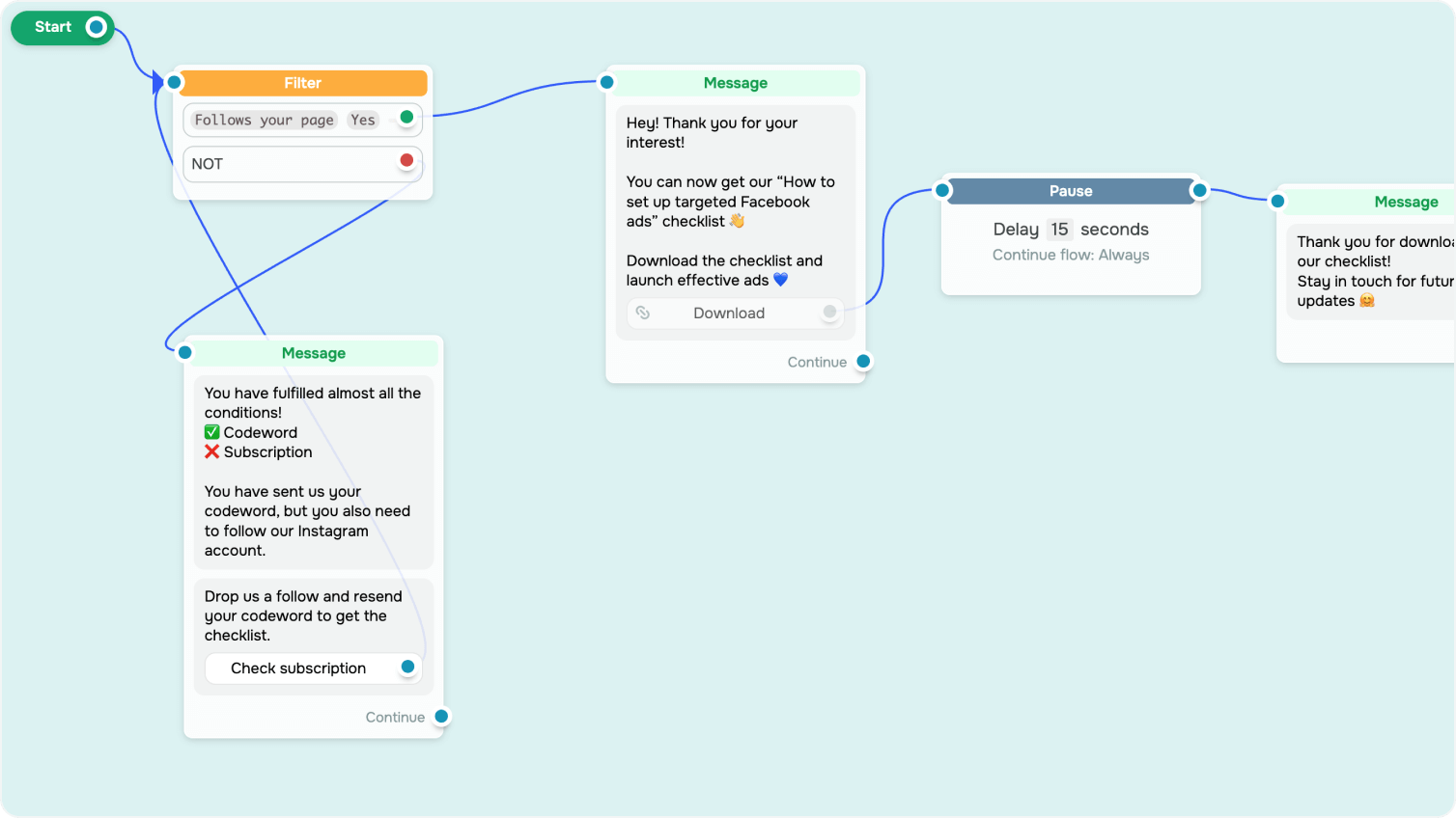 Lead magnet for subscription