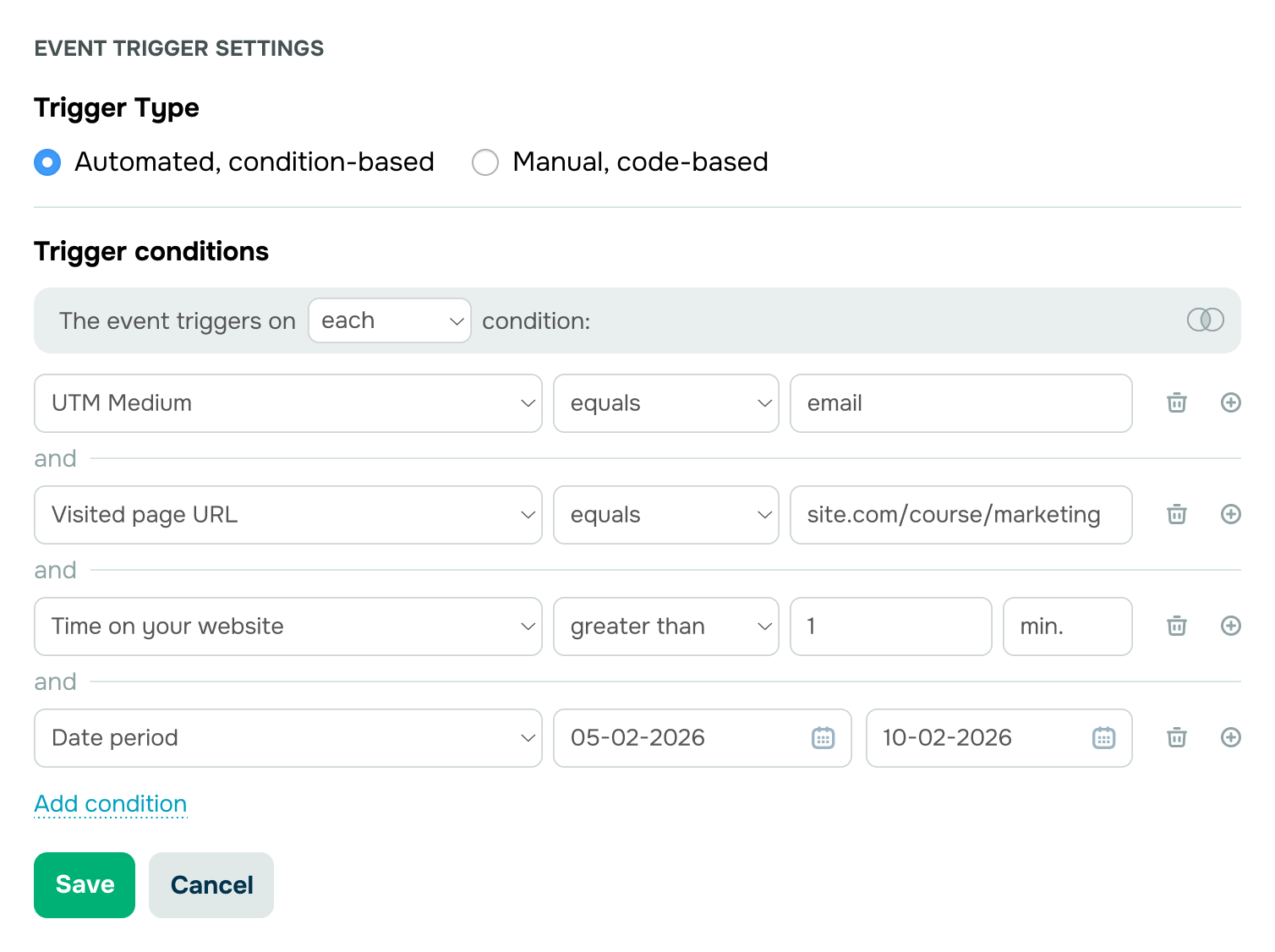 Run retargeting campaigns automatically