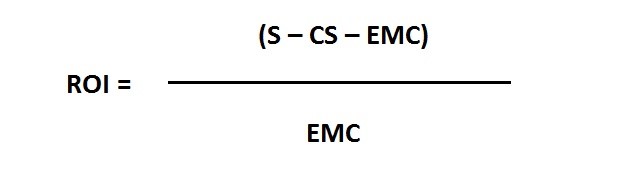 ROI formula