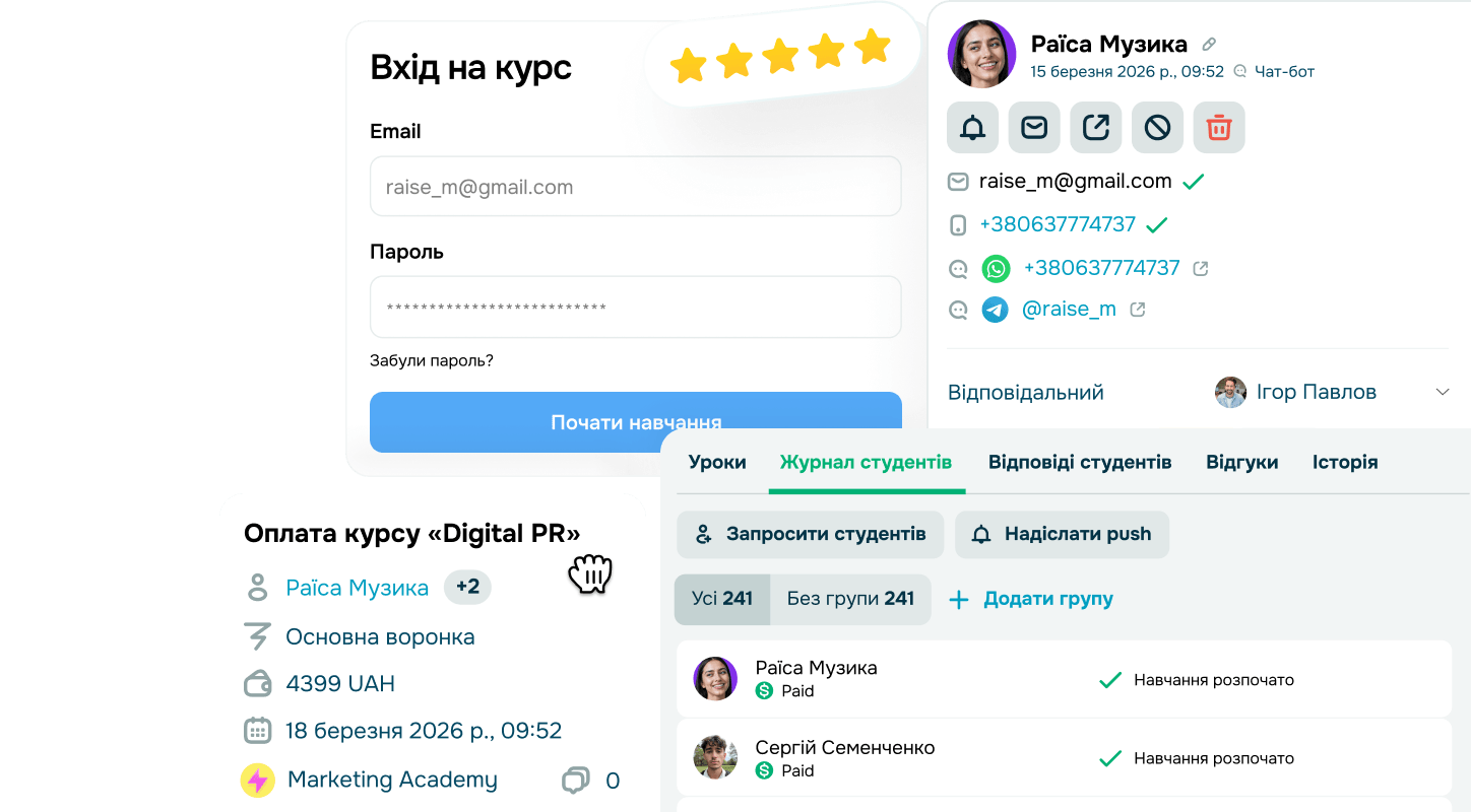 Платформа для курсів