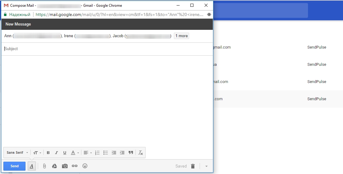 Como enviar email em massa pelo gmail