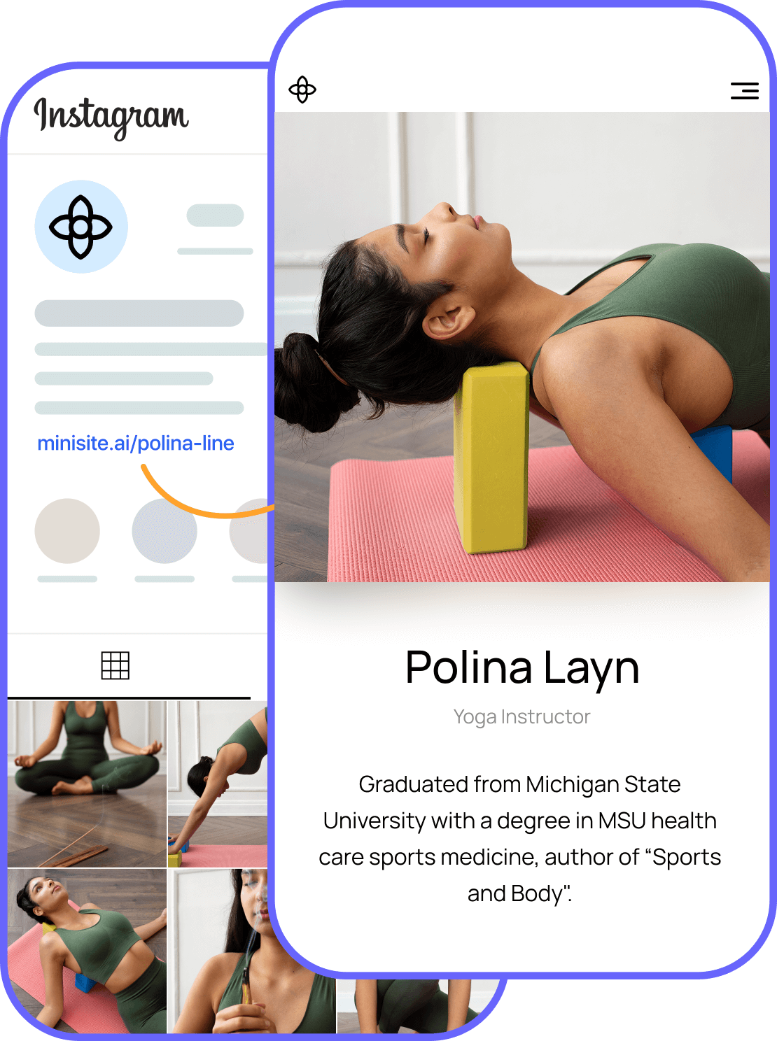 Página de link en bio todo en uno