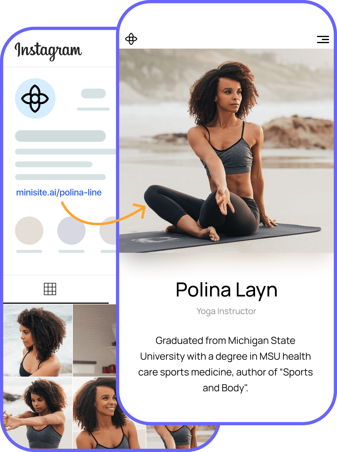 Link na bio completo