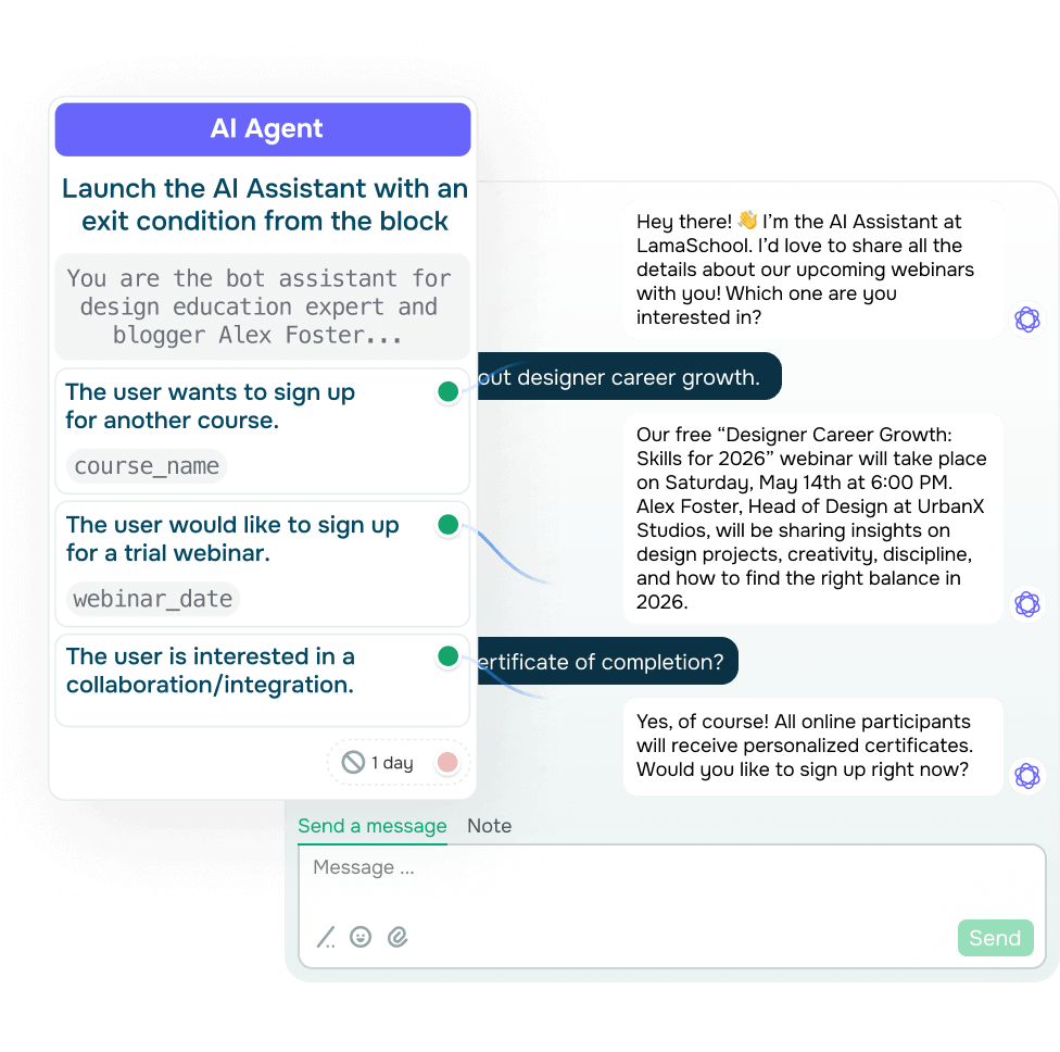 Add a hands-off AI agent to your chatbot