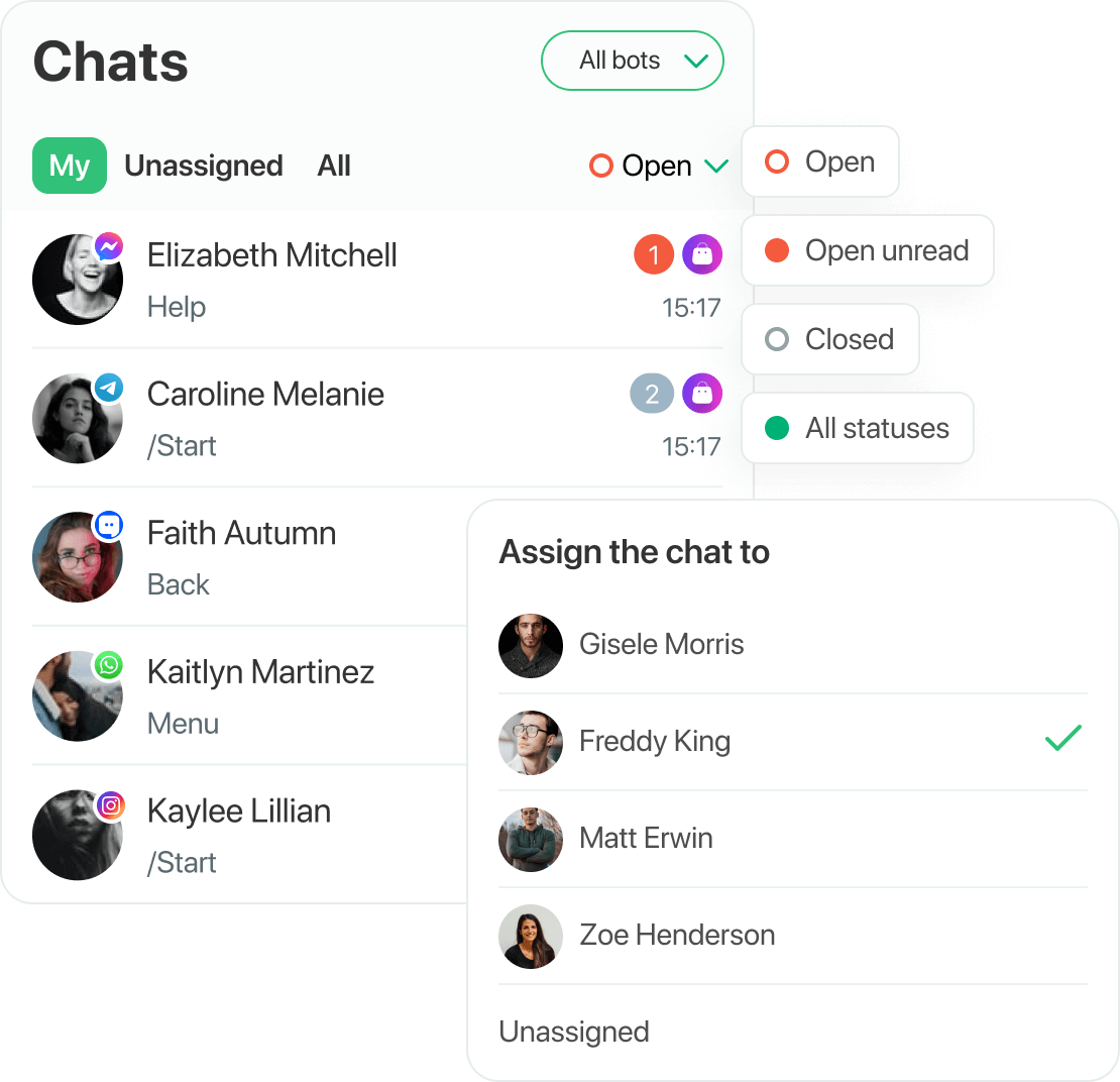 Sohbetleri düzene sokun