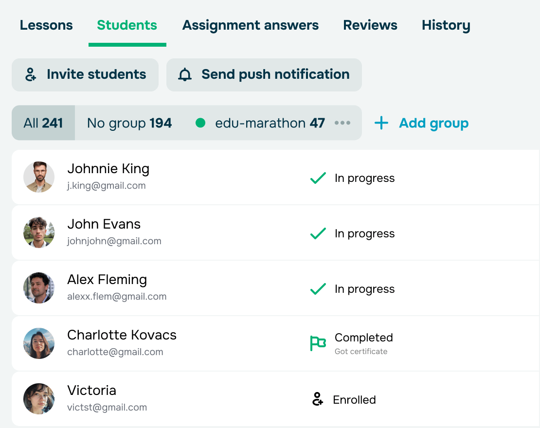 Robuste funzioni di coinvolgimento del pubblico