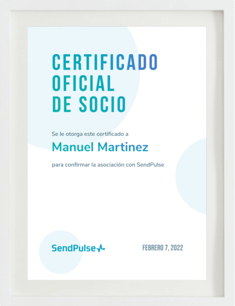cetificate