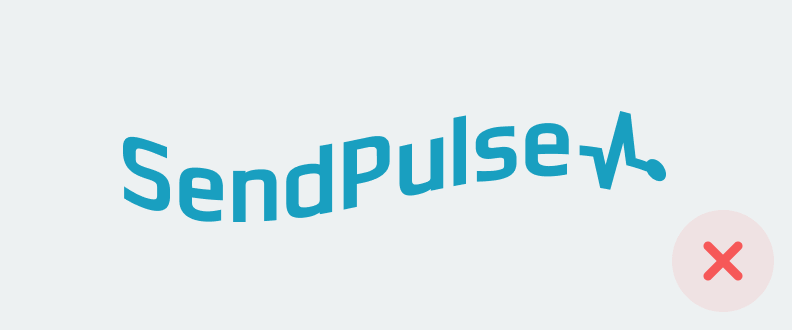 sendpulse incorrect logo