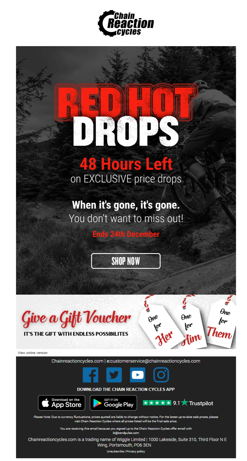 promotional email